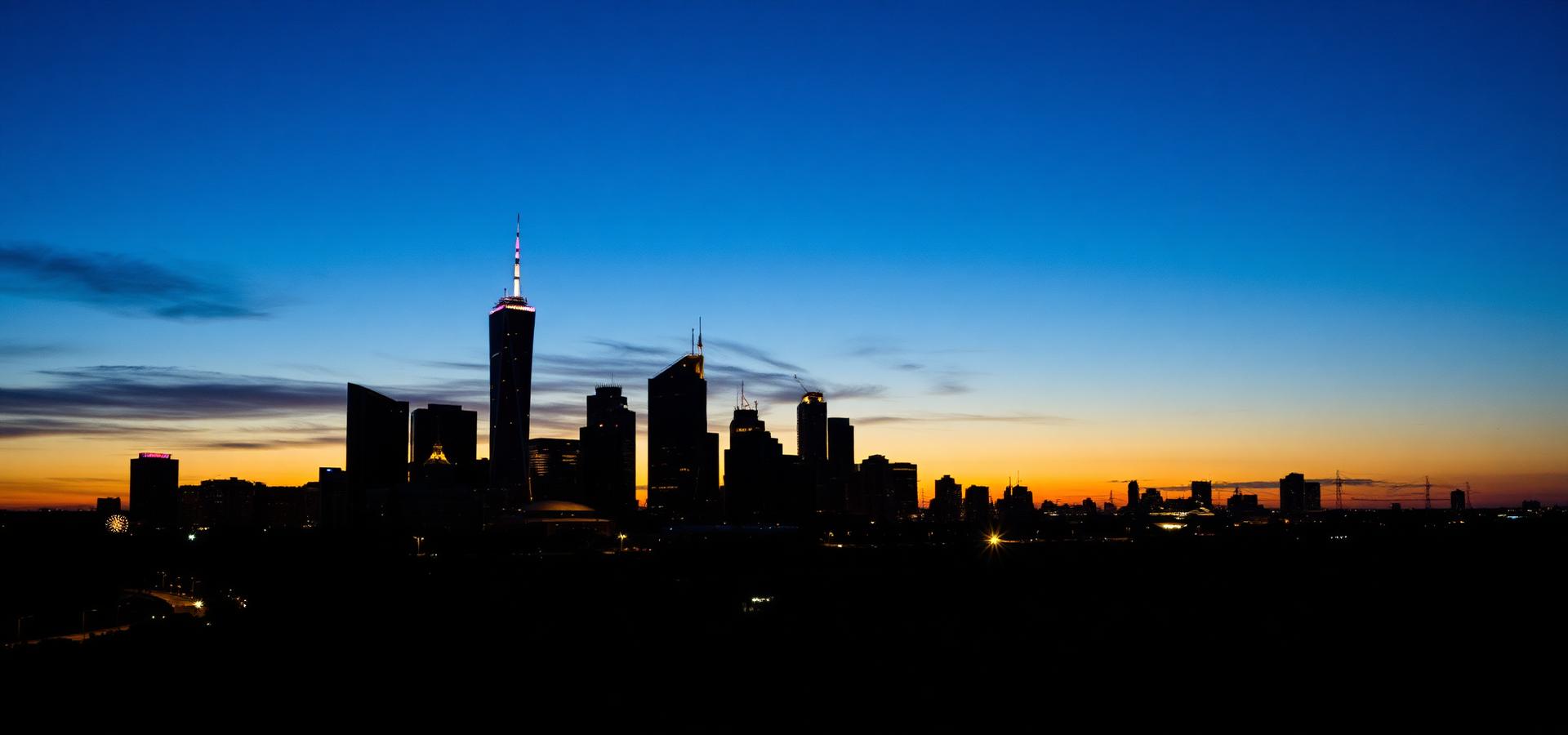 Melbourne skyline at dusk - book a free consultation with Charter Point Finance